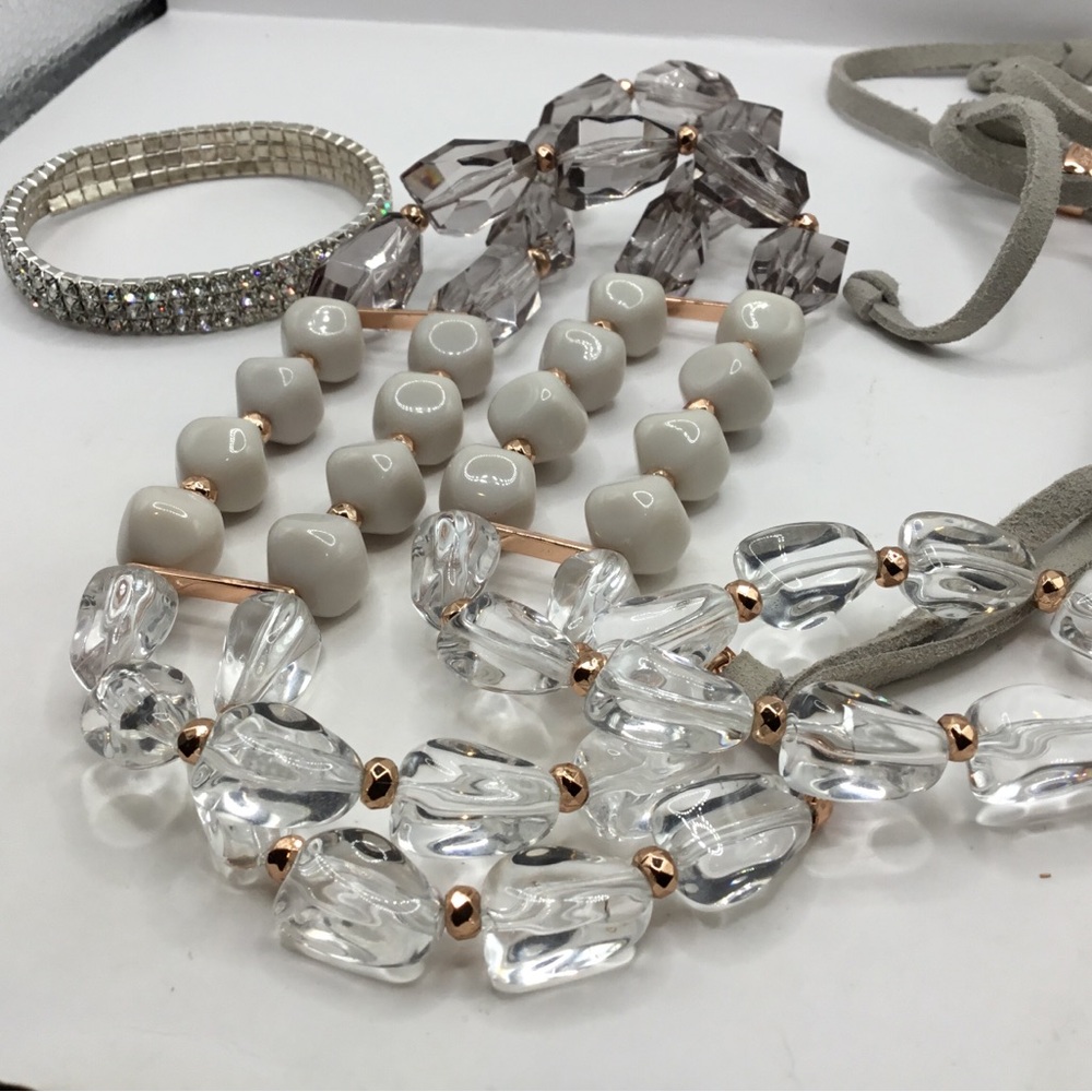 PREMIER DESIGN Necklace with Matching Crystal Bracelet Set